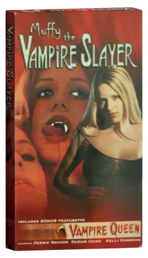 Muffy the Vampire Slayer VHS cover