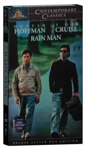 Rain Man VHS, MGM/UA Home Video