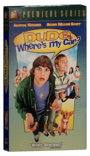 Dude, Where's My Car? VHS, Twentieth Century Fox