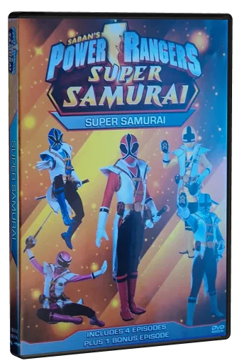 Power Rangers Super Samurai DVD cover