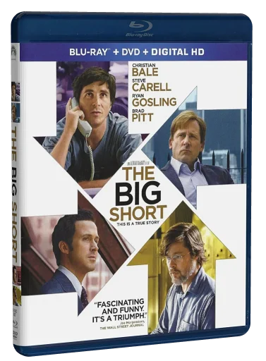 The Big Short Blu-ray, Paramount Pictures Home Entertainment