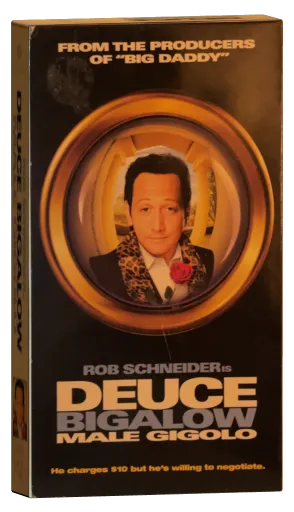 Deuce Bigalow: Male Gigolo VHS, Touchstone Home Video