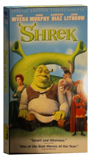 Shrek VHS, DreamWorks Home Entertainment