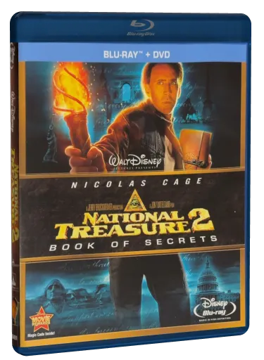 National Treasure: Book of Secrets Blu-ray, Walt Disney