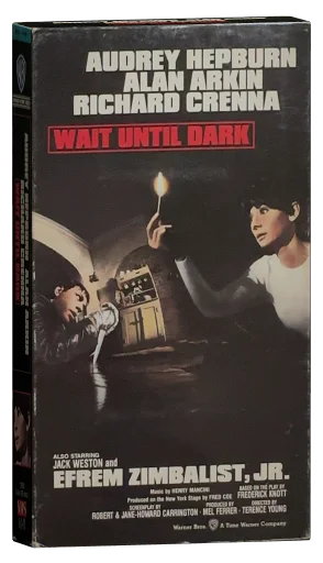 Wait Until Dark VHS cover