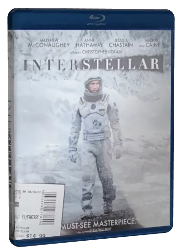 Interstellar Blu-ray, Paramount