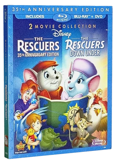 The Rescuers Blu-ray, Buena Vista Home Entertainment