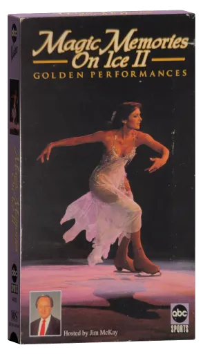 Magic Memories On Ice II: Golden Performances VHS cover