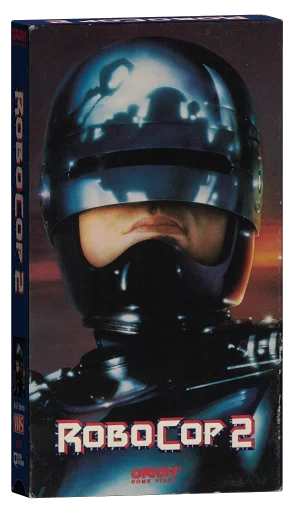 RoboCop 2 VHS, Orion Home Video