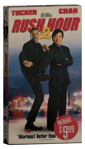 Rush Hour 2 VHS, New Line Home Entertainment