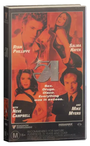 54 VHS, Roadshow Entertainment