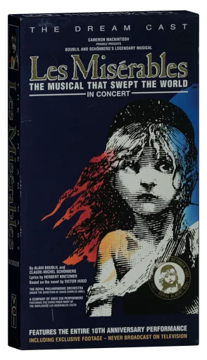 Les Misérables: 10th Anniversary Concert at the Royal Albert Hall VHS cover
