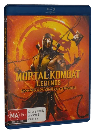 Mortal Kombat Legends: Scorpion's Revenge Blu-ray, Warner Bros. Animation