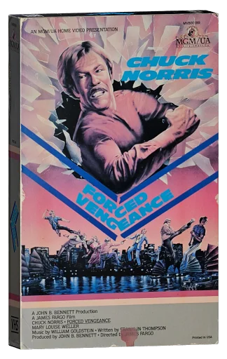 Forced Vengeance VHS, MGM/UA Home Video