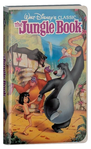 The Jungle Book VHS, Walt Disney Home Video