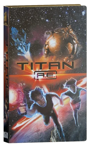 Titan A.E. VHS, 20th Century Fox Home Entertainment