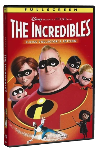 The Incredibles DVD, Walt Disney
