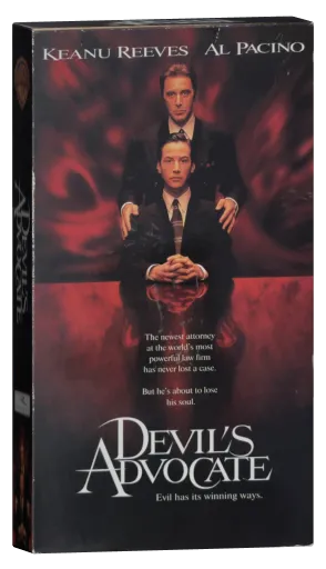The Devil's Advocate VHS, Warner Home Video