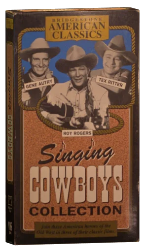 Singing Cowboys Collection VHS cover