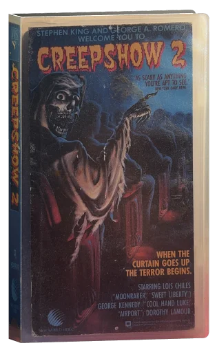 Creepshow 2 VHS, New World Video