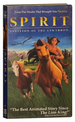 Spirit: Stallion of the Cimarron VHS, DreamWorks Home Entertainment