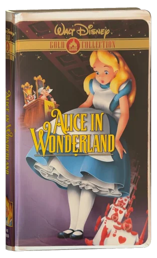 Alice in Wonderland VHS, Walt Disney Home Video