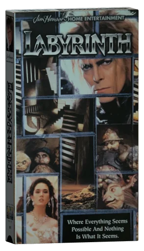 Labyrinth VHS, Columbia TriStar Home Video