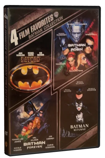 4 Film Favorites: Batman Collection DVD cover