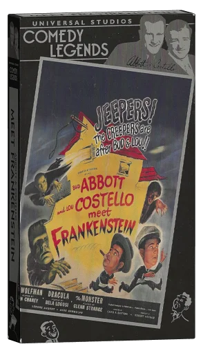 Bud Abbott and Lou Costello Meet Frankenstein VHS, Universal Studios Home Entertainment