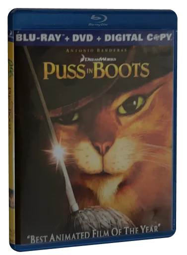 Puss in Boots Blu-ray, DreamWorks Animation