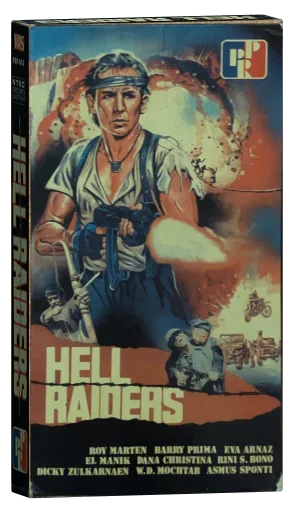 Hell Raiders VHS cover