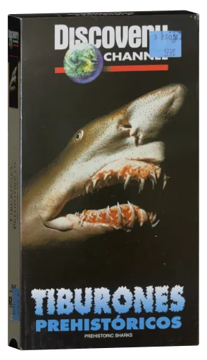 Tiburones Prehistóricos VHS cover