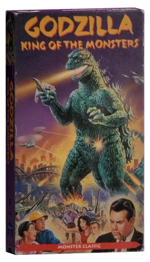 Godzilla, King of the Monsters! VHS, Paramount
