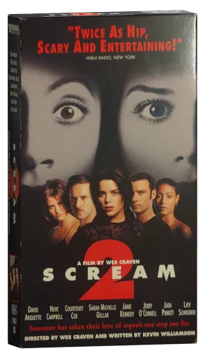 Scream 2 VHS, Dimension Home Video