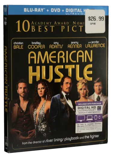 American Hustle Blu-ray, Sony Pictures Home Entertainment