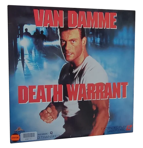 Death Warrant Laserdisc, MGM/UA Home Video