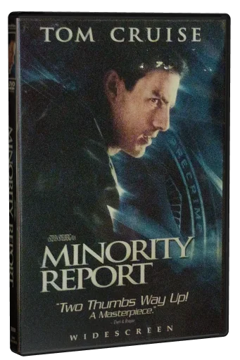 Minority Report DVD, DreamWorks