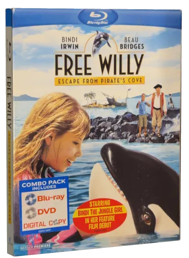 Free Willy: Escape from Pirate's Cove Blu-ray, Warner Home Video