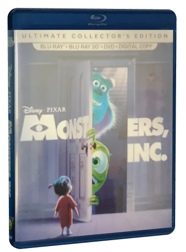 Monsters, Inc. Blu-ray, Disney Pixar
