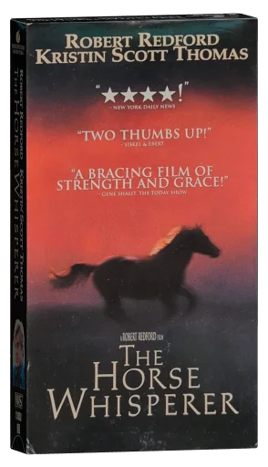 The Horse Whisperer VHS, Touchstone Home Video