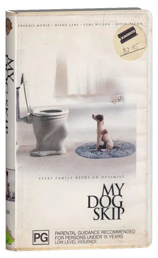 My Dog Skip VHS, Warner Home Video