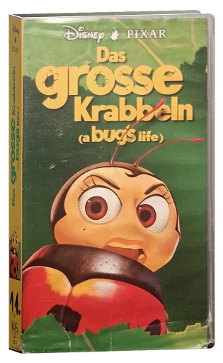 A Bug's Life VHS, Buena Vista Home Entertainment
