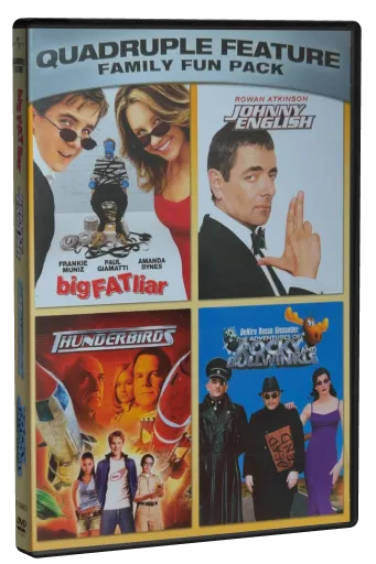 Quadruple Feature Family Fun Pack DVD cover