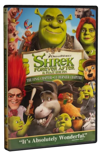 Shrek Forever After DVD, DreamWorks Animation