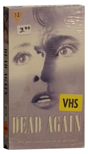 Dead Again VHS, Paramount Pictures Home Entertainment
