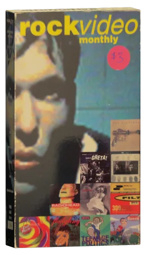 Rockvideo Monthly: Alternative Releases October 1993 VHS, Warner Music Enterprises