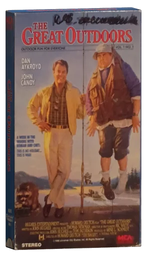 The Great Outdoors VHS, MCA Home Video