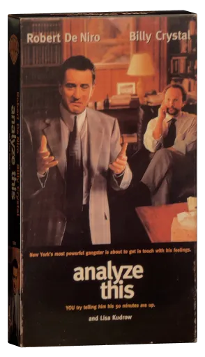 Analyze This VHS, Warner Home Video