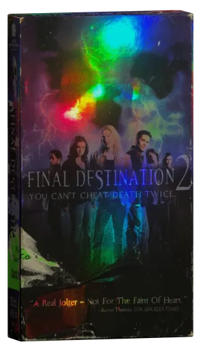 Final Destination 2 VHS, New Line