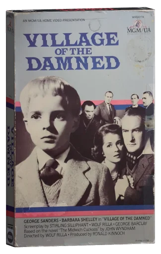 Village of the Damned VHS, MGM/UA Home Video
